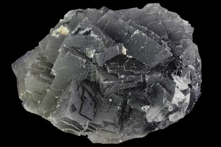 Purple, Cubic Fluorite Crystal Cluster - Pakistan #112093